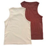 Waffle Knit Tank - 2Pack