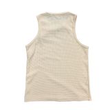 Waffle Knit Tank - Cream